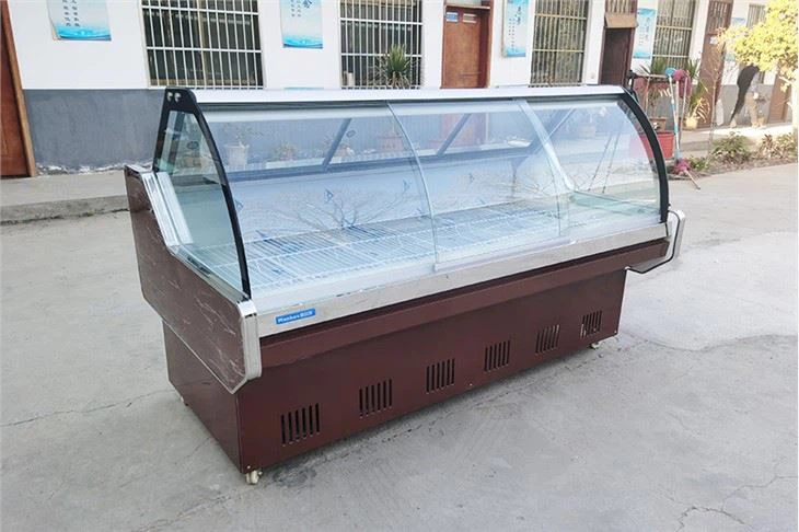 Arc Glass Static Cooling Food Display Cooler